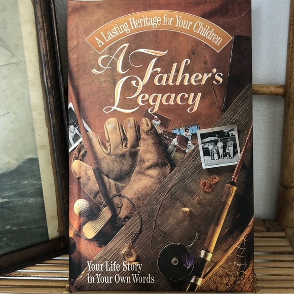 A Father's‎ Legacy: Your Life Story in Your Own Words Hardcover Book NEW! - Picture 4 of 15